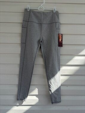 Kyodan Gray Leggings Athletic Activewear Yoga Workout Pants